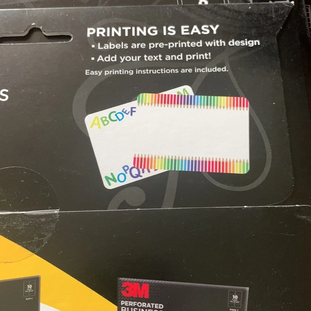Classroom ID Labels